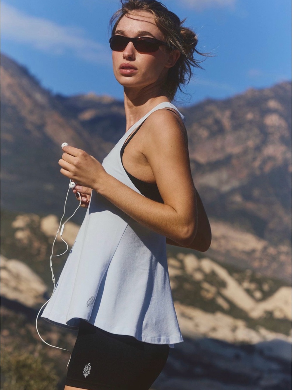 NWT FP Movement - Go To Smooth Swing Tank in light blue